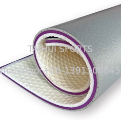공장 직판 PVC 배드민턴 롤업 바닥 비닐 스포츠 코트 고무 바닥 매트 플라스틱 PVC 바닥재