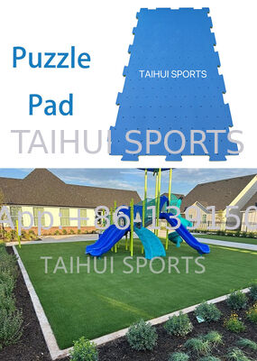 10-100mm 두께의 HIC & CFH 인증 소프트 폴 인터로킹 안전 매트 및 놀이터 충격 패드