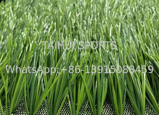 높은 충격 흡수 50mm 맞춤형 크기 야외 풍경 축구 스포츠 경기장용 인공 잔디