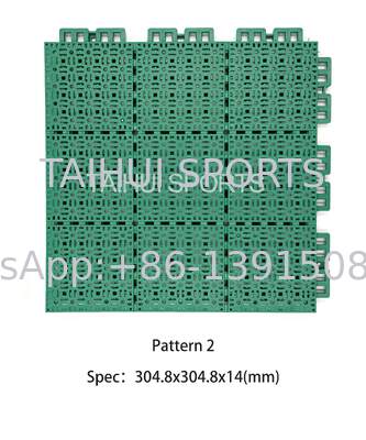 High Performance PP Interlocking Floor Tiles For Sports Courts Quick Delivery And Competitive Price