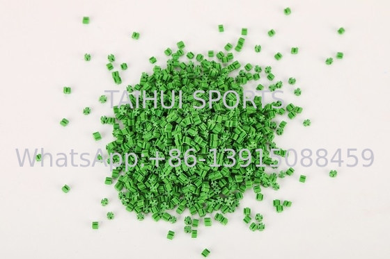 녹색 잔디 고무 채울기 1.3g/cm3 인공 잔디 스포츠 경기장용 UV 저항성
