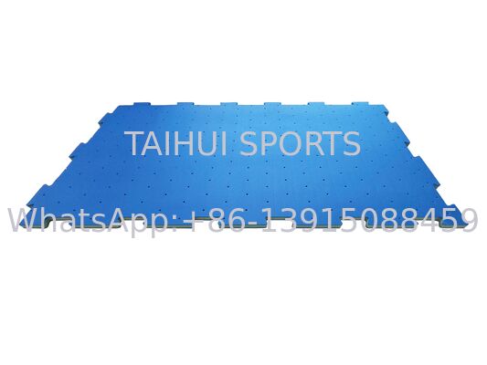 30kg/m3 밀도, 20-70mm 두께, HIC/CFH 인증 놀이터 안전용 인터로킹 충격 흡수 패드 퍼즐 매트