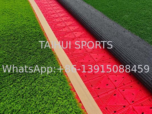 FIFA 인증 스포츠 필드 충격 패드 10mm 12mm 15mm 20mm PE 폼 인조 잔디 언더레이