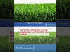 스포츠 필드 인공 잔디 배수 하층 환경 친화적 인 합성 잔디 하층