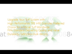 고성능의 TPE 채용알로 잔디 시스템을 업그레이드하십시오 인공 잔디를 선호하는 선택 세계 FIFA 표준 품질과 가치를 제공합니다 내구성, 안전성, 낮은 대용량 밀도