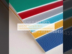 테니스 코트/야구/배드민턴/볼리볼/체육관용 PVC 스포츠 바닥