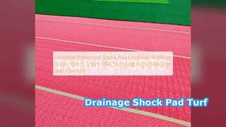 FIFA 충격 패드 인조잔디 배수장치 10mm 12mm